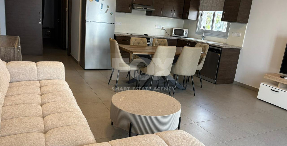 Modern 2-Bedroom Furnished Apartment for Rent in Ypsonas