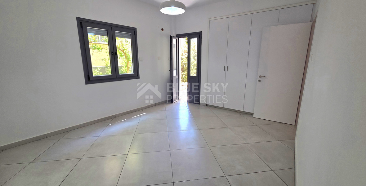Just 300 meters from the sea, Newly renovated, spacious Two-bedroom apartment with a private garden, Neapoli, Limassol – the perfect home in a prestigious location.