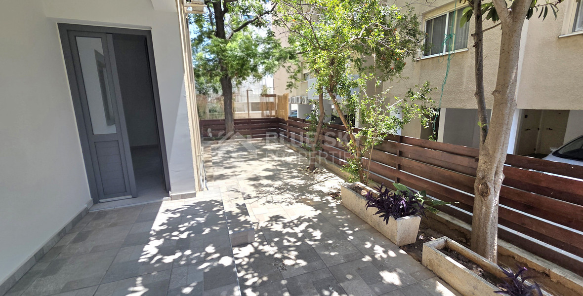 Just 300 meters from the sea, Newly renovated, spacious Two-bedroom apartment with a private garden, Neapoli, Limassol – the perfect home in a prestigious location.