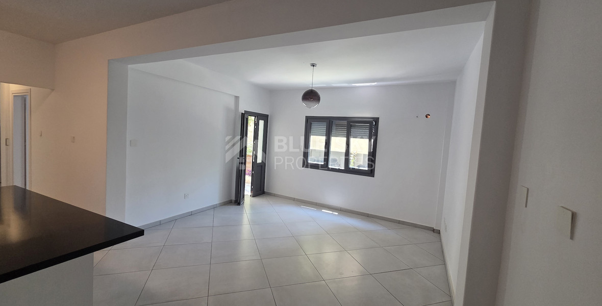 Just 300 meters from the sea, Newly renovated, spacious Two-bedroom apartment with a private garden, Neapoli, Limassol – the perfect home in a prestigious location.