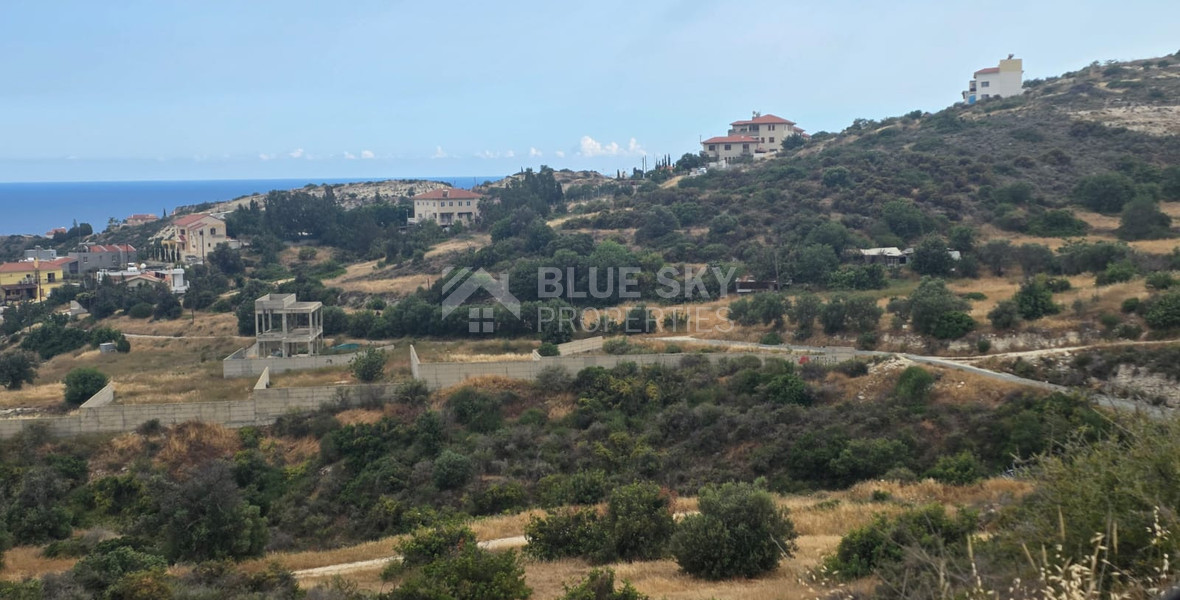 Residential Development Land for Sale in Agios Tychonas with Sea Views