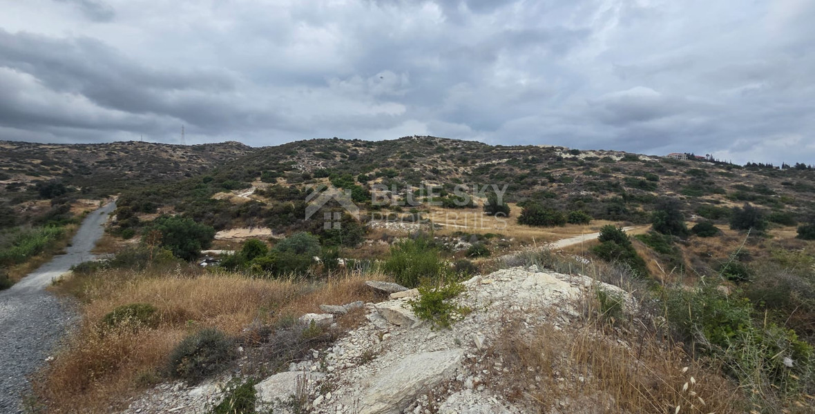 Residential Development Land for Sale in Agios Tychonas with Sea Views