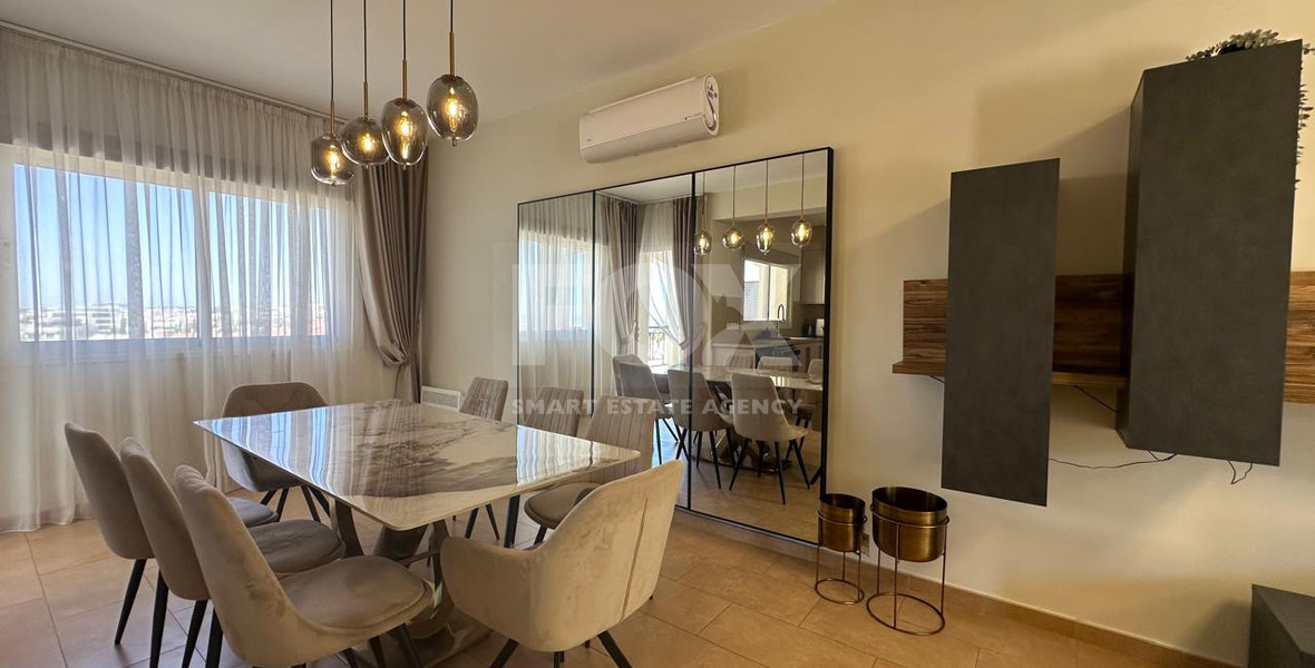 For Rent  Elegant Three -Bedroom Maisonette in Agios Athanasios, Limassol