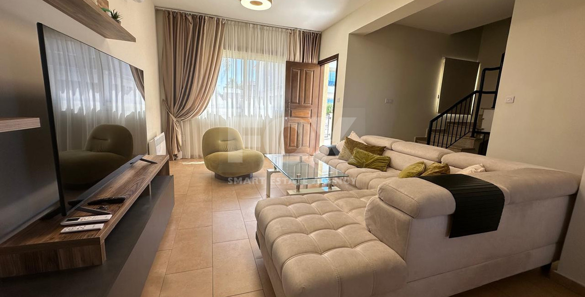 For Rent  Elegant Three -Bedroom Maisonette in Agios Athanasios, Limassol