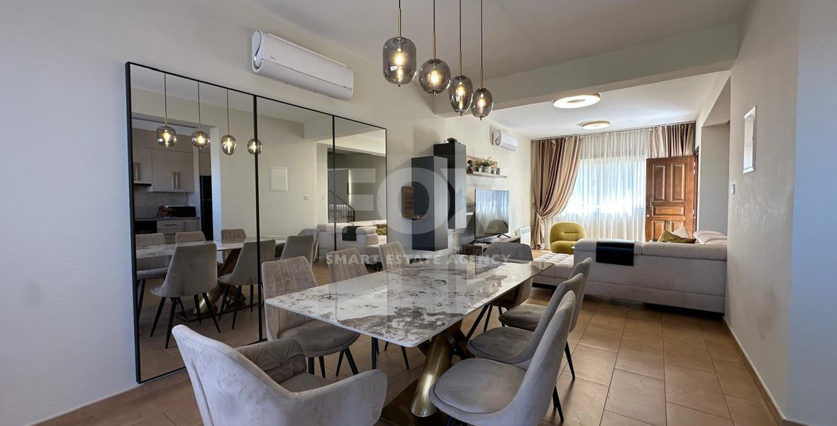 For Rent  Elegant Three -Bedroom Maisonette in Agios Athanasios, Limassol
