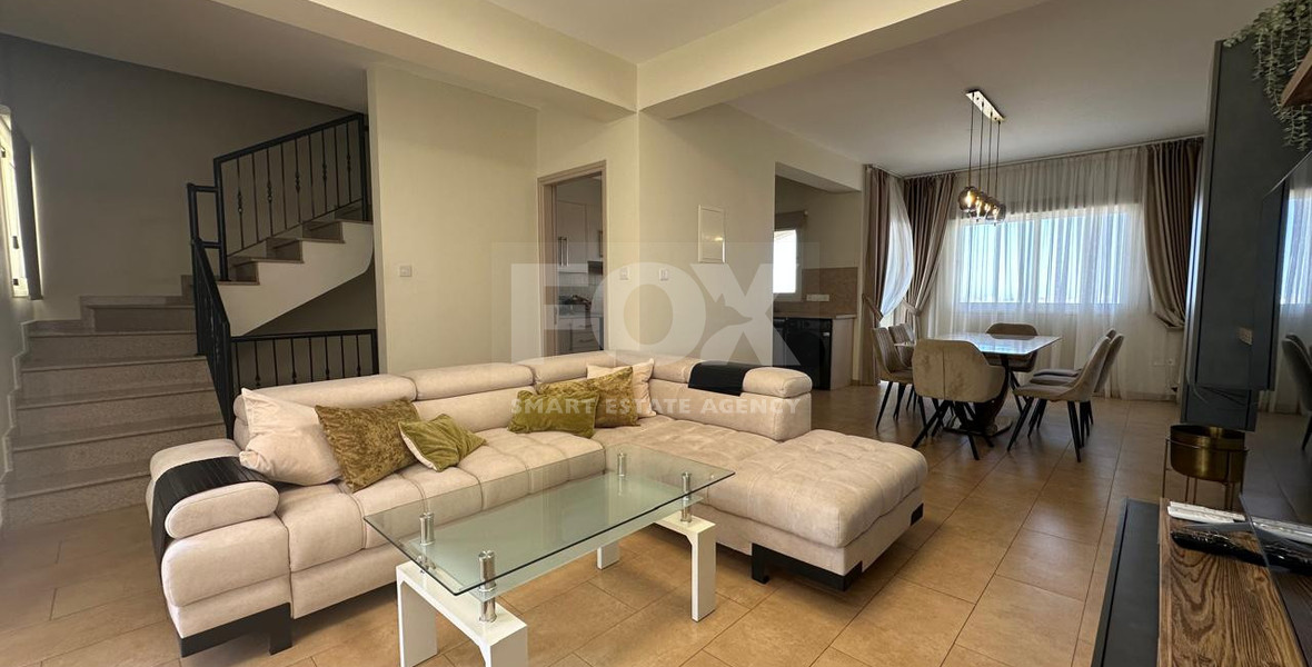 For Rent  Elegant Three -Bedroom Maisonette in Agios Athanasios, Limassol