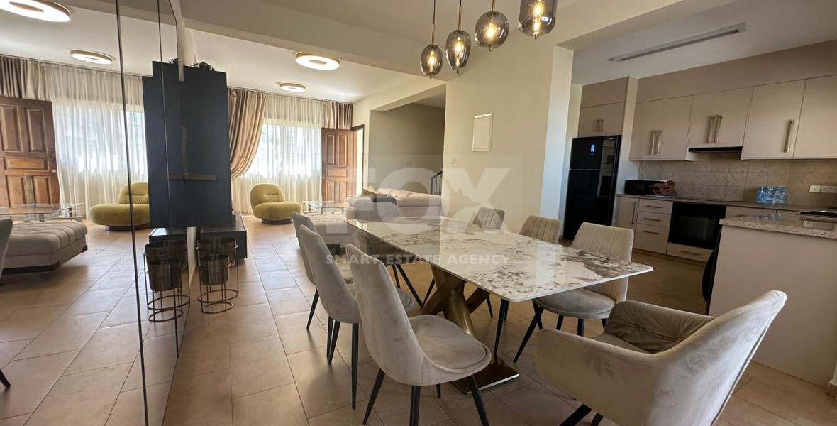 For Rent  Elegant Three -Bedroom Maisonette in Agios Athanasios, Limassol