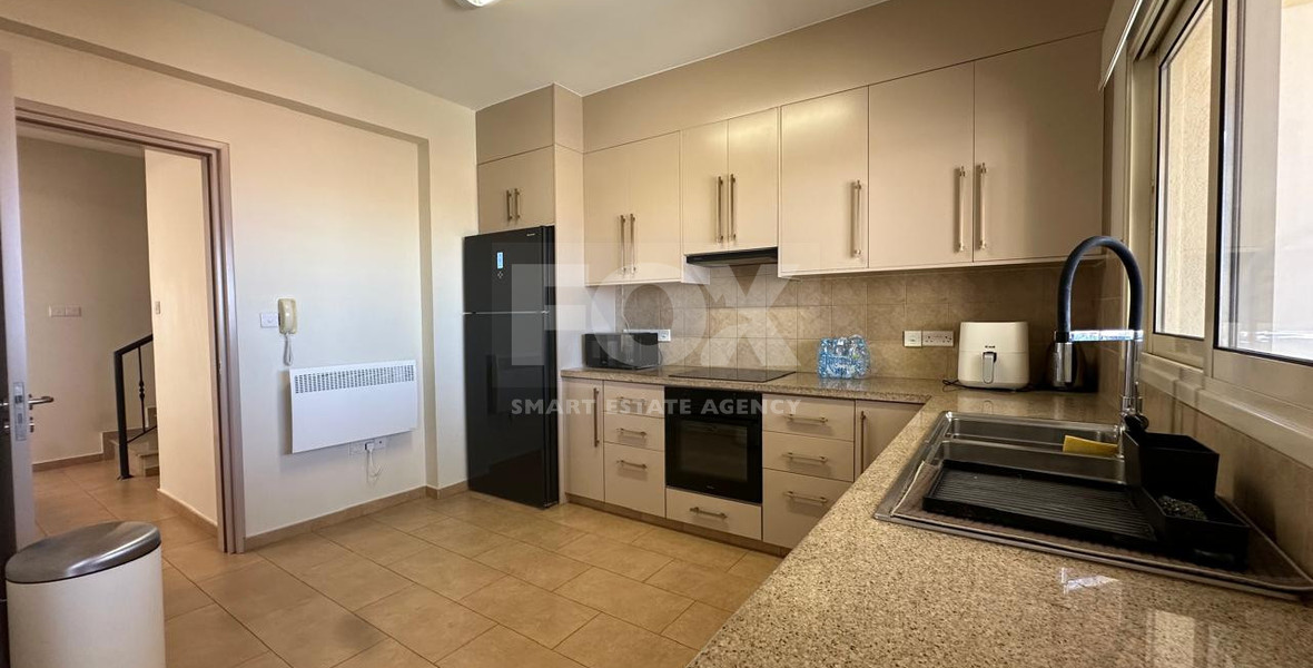 For Rent  Elegant Three -Bedroom Maisonette in Agios Athanasios, Limassol