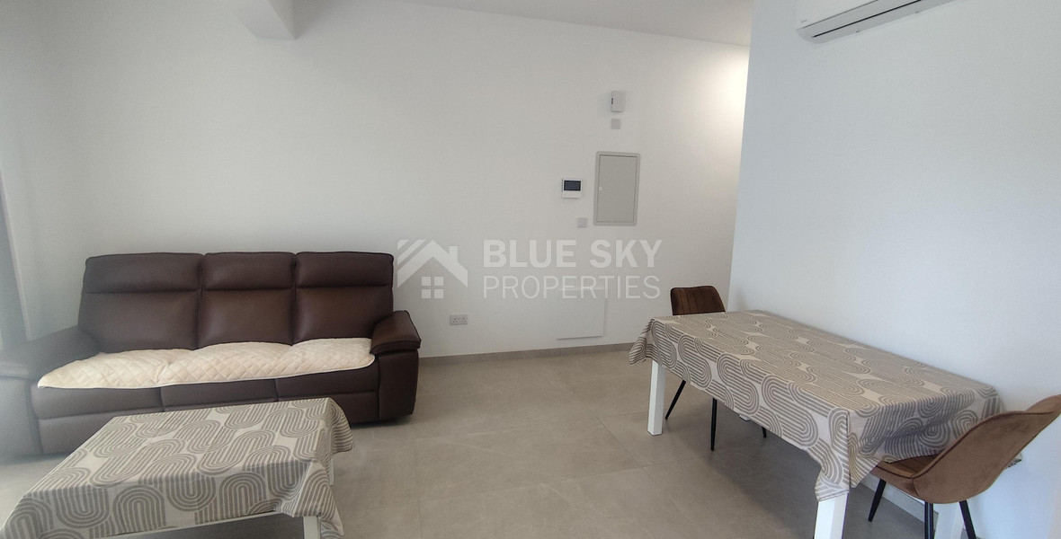 Modern 1-Bedroom Apartment with Park Views & Large Veranda – Apostoloi Petrou & Pavlou