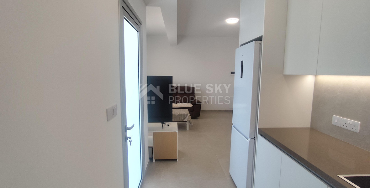 Modern 1-Bedroom Apartment with Park Views & Large Veranda – Apostoloi Petrou & Pavlou