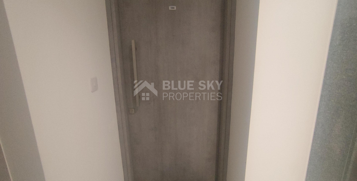 Modern 1-Bedroom Apartment with Park Views & Large Veranda – Apostoloi Petrou & Pavlou