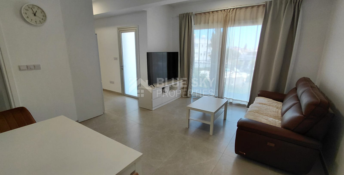 Modern 1-Bedroom Apartment with Park Views & Large Veranda – Apostoloi Petrou & Pavlou