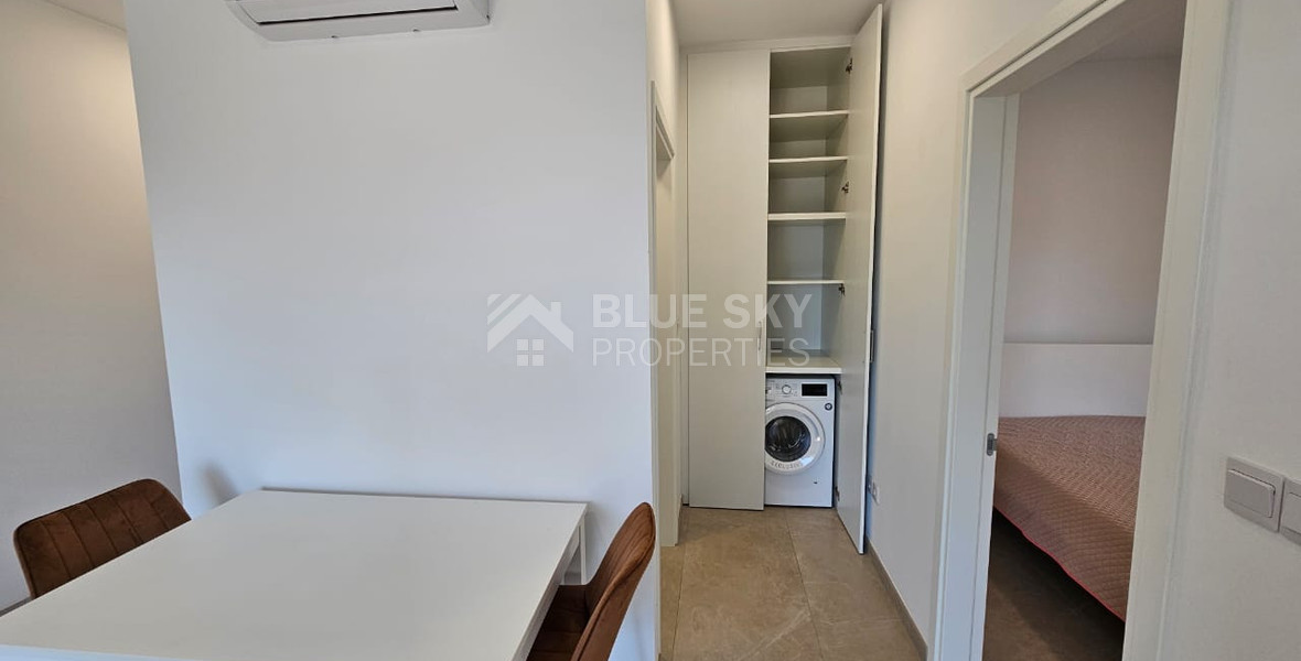 Modern 1-Bedroom Apartment with Park Views & Large Veranda – Apostoloi Petrou & Pavlou
