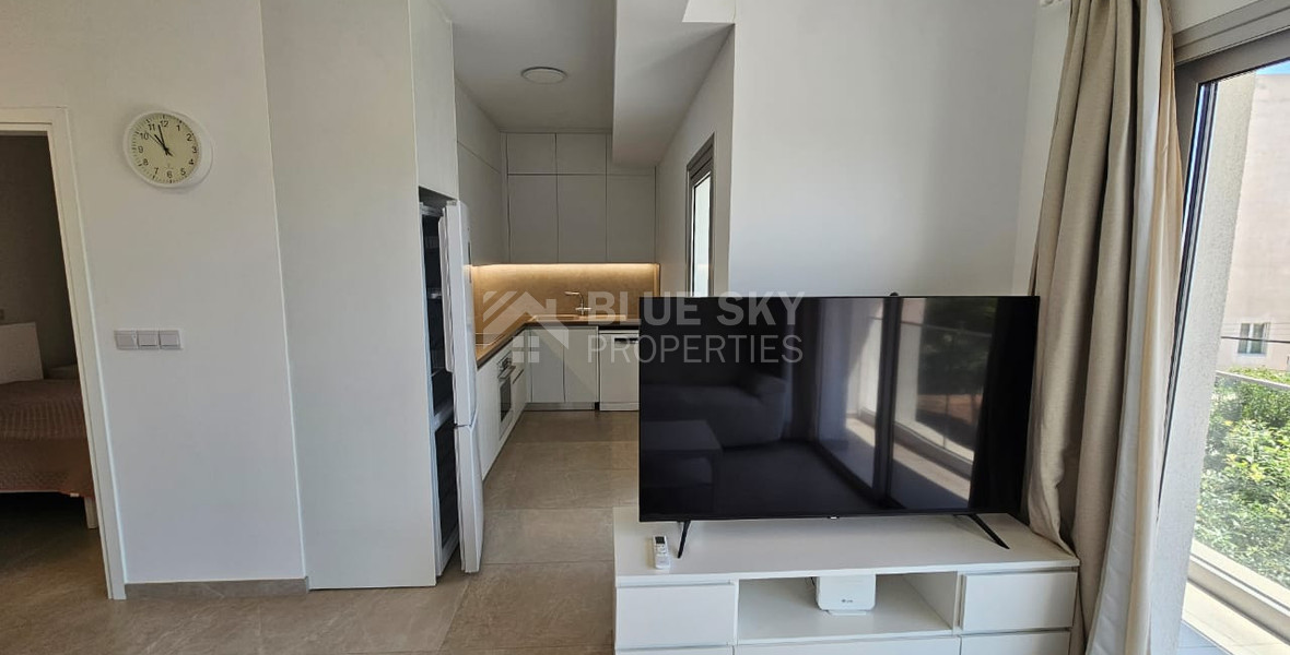 Modern 1-Bedroom Apartment with Park Views & Large Veranda – Apostoloi Petrou & Pavlou