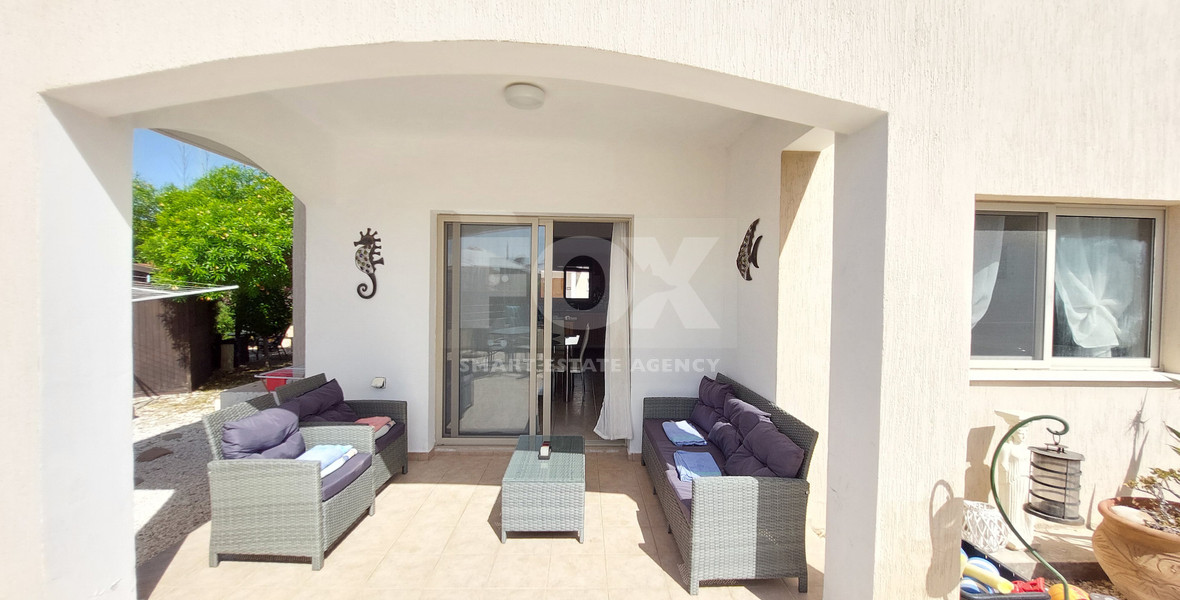 For sale three bedroom villa with Private Pool in Pegeia, Paphos, with available separate title deeds .