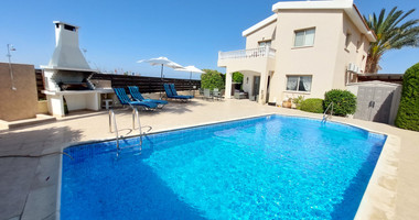 For sale three bedroom villa with Private Pool in Pegeia, Paphos, with available separate title deeds .