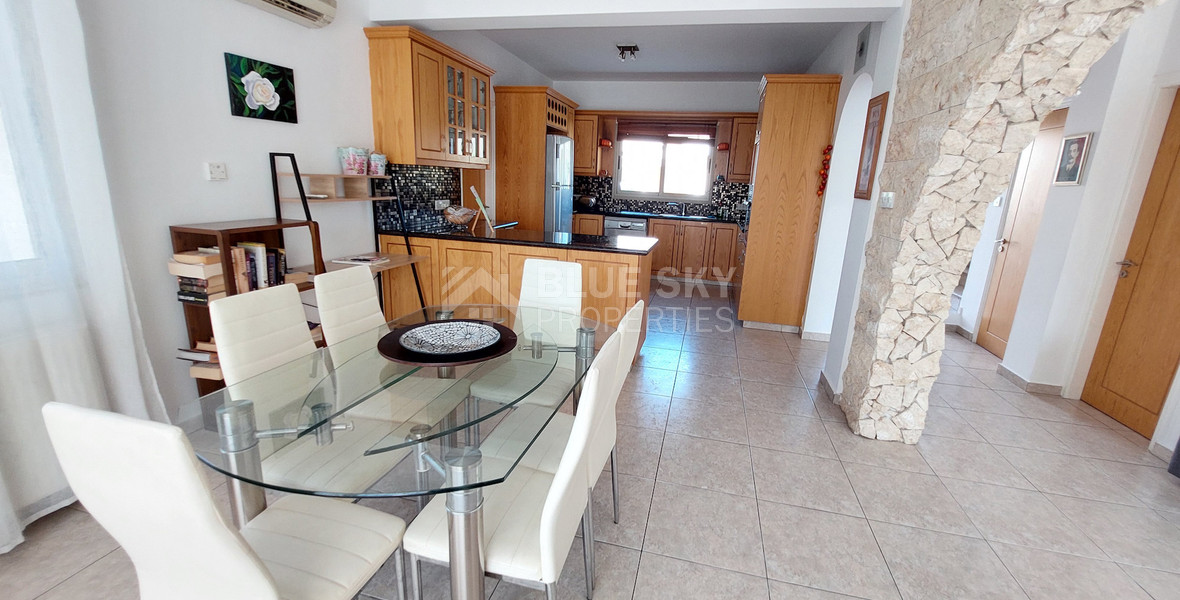 For sale three bedroom villa with Private Pool in Pegeia, Paphos, with available separate title deeds .