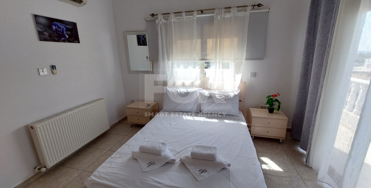 For sale three bedroom villa with Private Pool in Pegeia, Paphos, with available separate title deeds .