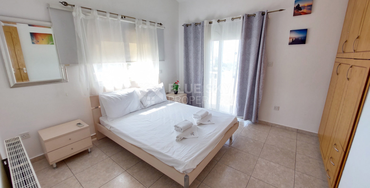 For sale three bedroom villa with Private Pool in Pegeia, Paphos, with available separate title deeds .