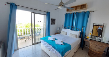 For sale three bedroom villa with Private Pool in Pegeia, Paphos, with available separate title deeds .