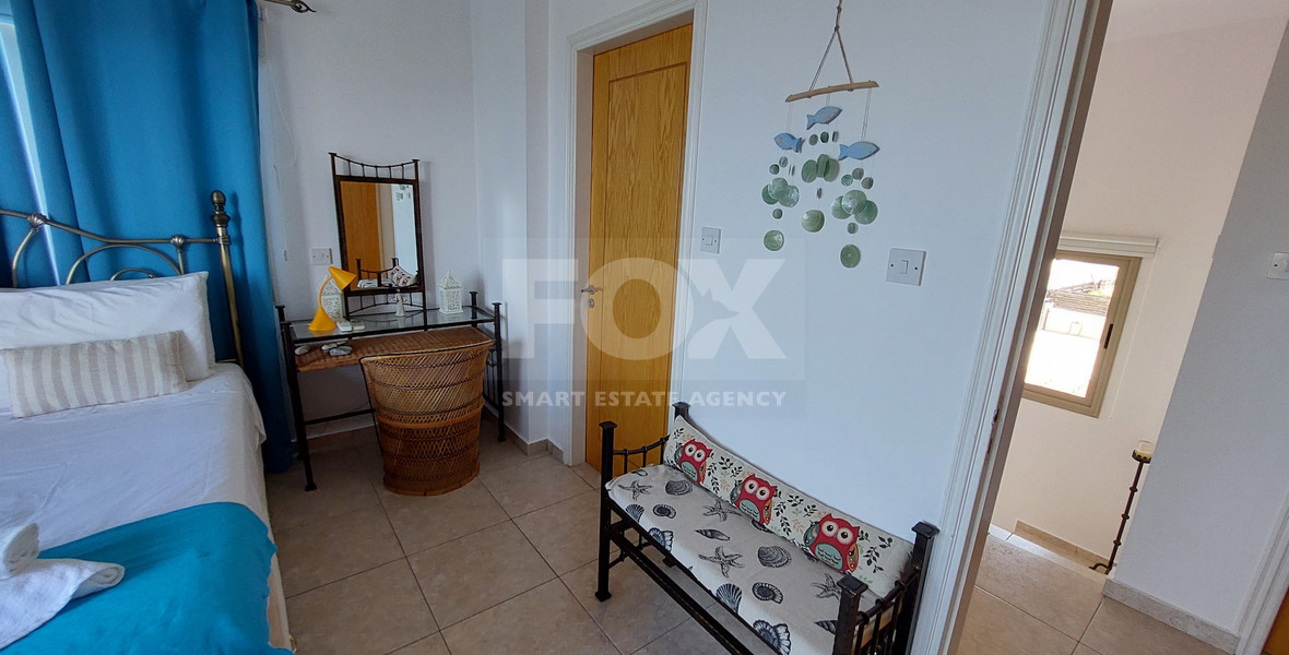 For sale three bedroom villa with Private Pool in Pegeia, Paphos, with available separate title deeds .