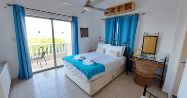For sale three bedroom villa with Private Pool in Pegeia, Paphos, with available separate title deeds .