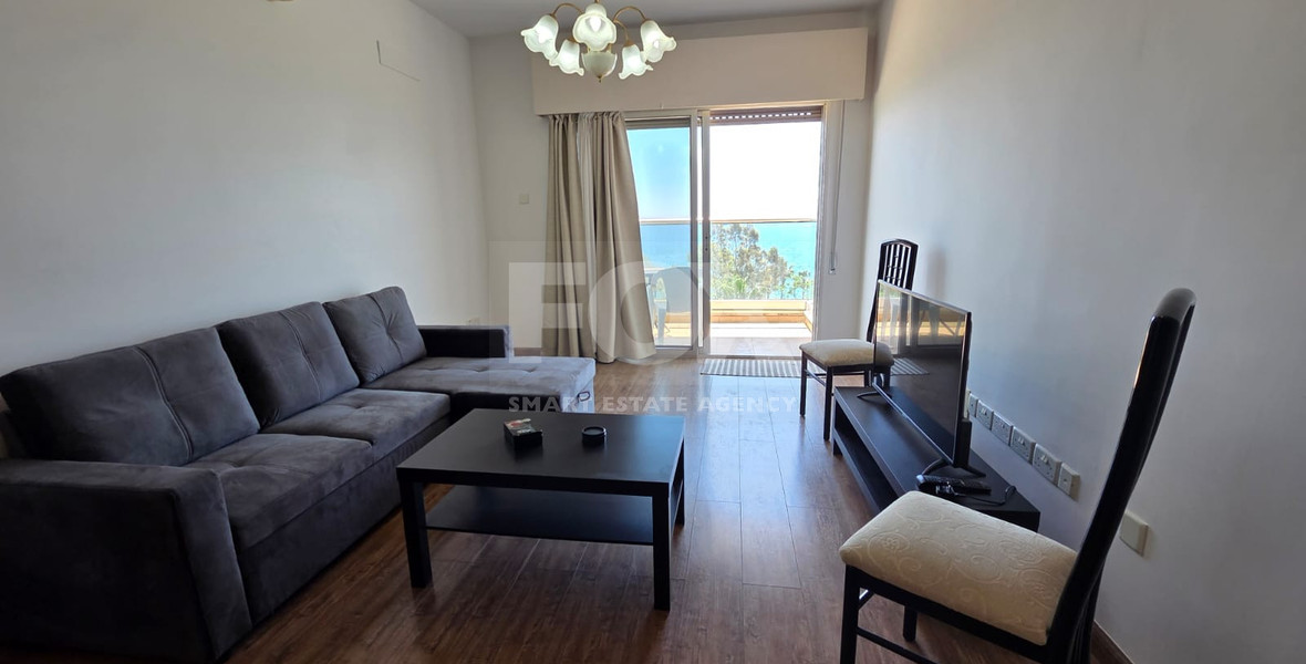 Three Bedroom Furnished Apartment for Rent in Limassol with Full Sea View in the Town Centre