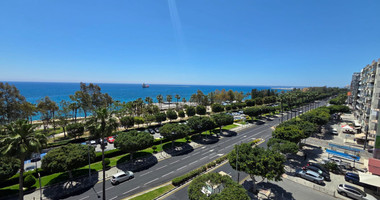Three Bedroom Furnished Apartment for Rent in Limassol with Full Sea View in the Town Centre