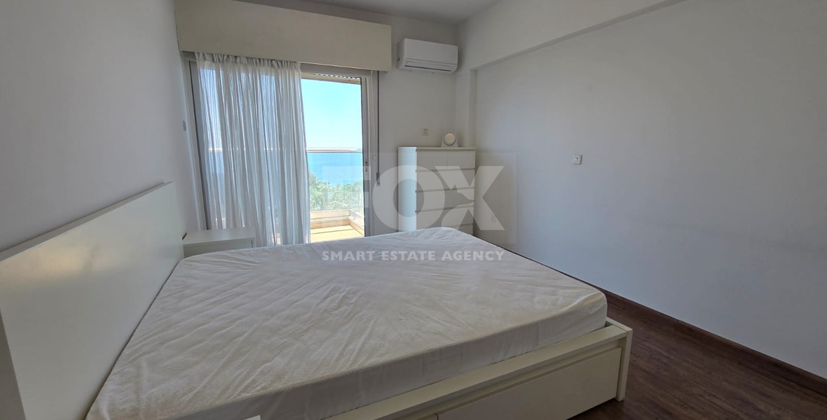 Three Bedroom Furnished Apartment for Rent in Limassol with Full Sea View in the Town Centre