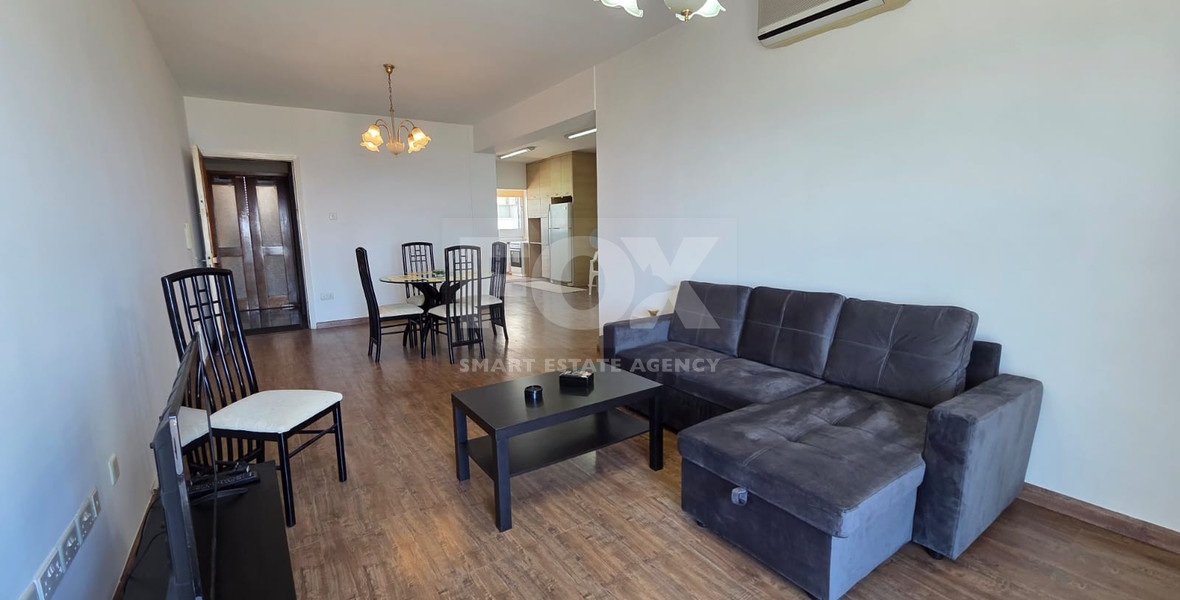 Three Bedroom Furnished Apartment for Rent in Limassol with Full Sea View in the Town Centre