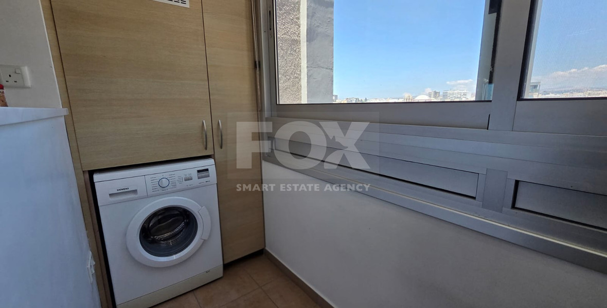 Three Bedroom Furnished Apartment for Rent in Limassol with Full Sea View in the Town Centre