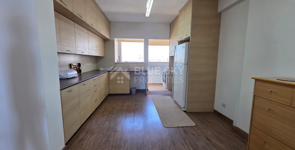 Three Bedroom Furnished Apartment for Rent in Limassol with Full Sea View in the Town Centre