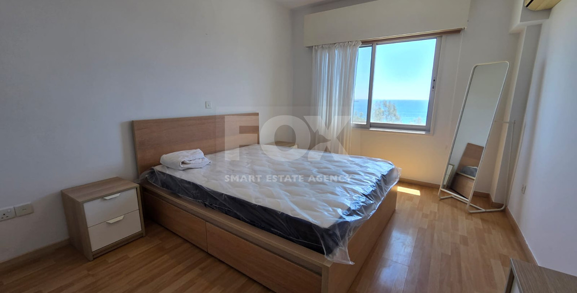 Three Bedroom Furnished Apartment for Rent in Limassol with Full Sea View in the Town Centre