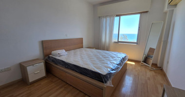 Three Bedroom Furnished Apartment for Rent in Limassol with Full Sea View in the Town Centre