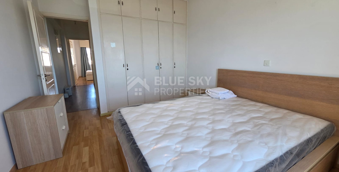 Three Bedroom Furnished Apartment for Rent in Limassol with Full Sea View in the Town Centre