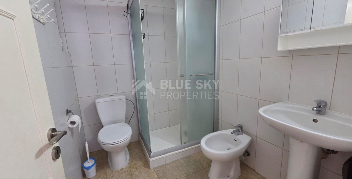 Three Bedroom Furnished Apartment for Rent in Limassol with Full Sea View in the Town Centre
