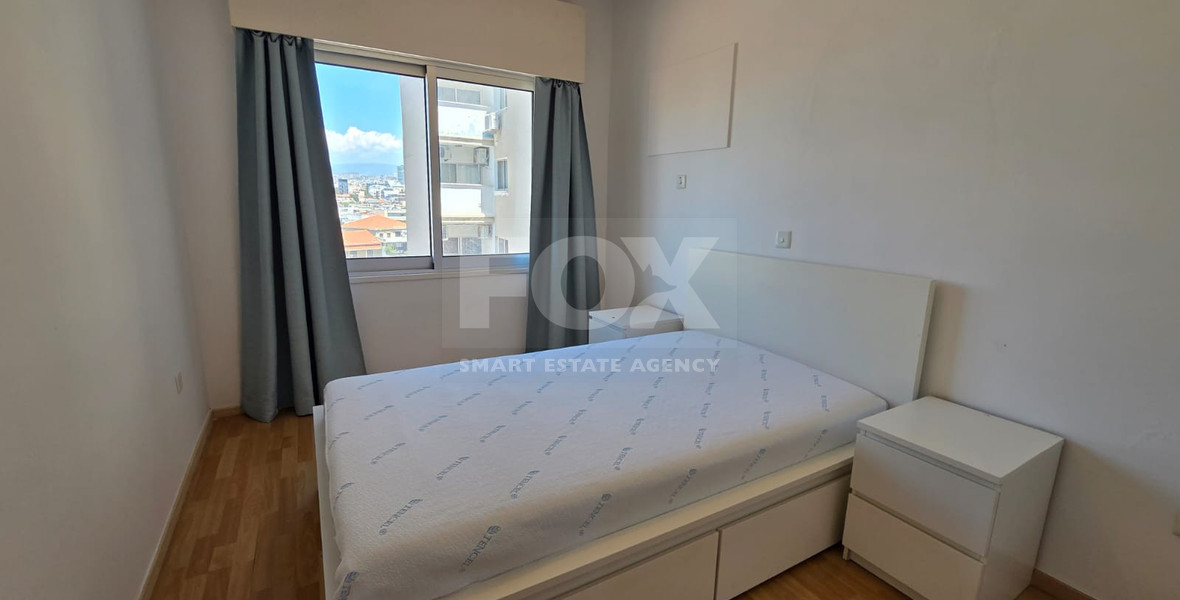 Three Bedroom Furnished Apartment for Rent in Limassol with Full Sea View in the Town Centre