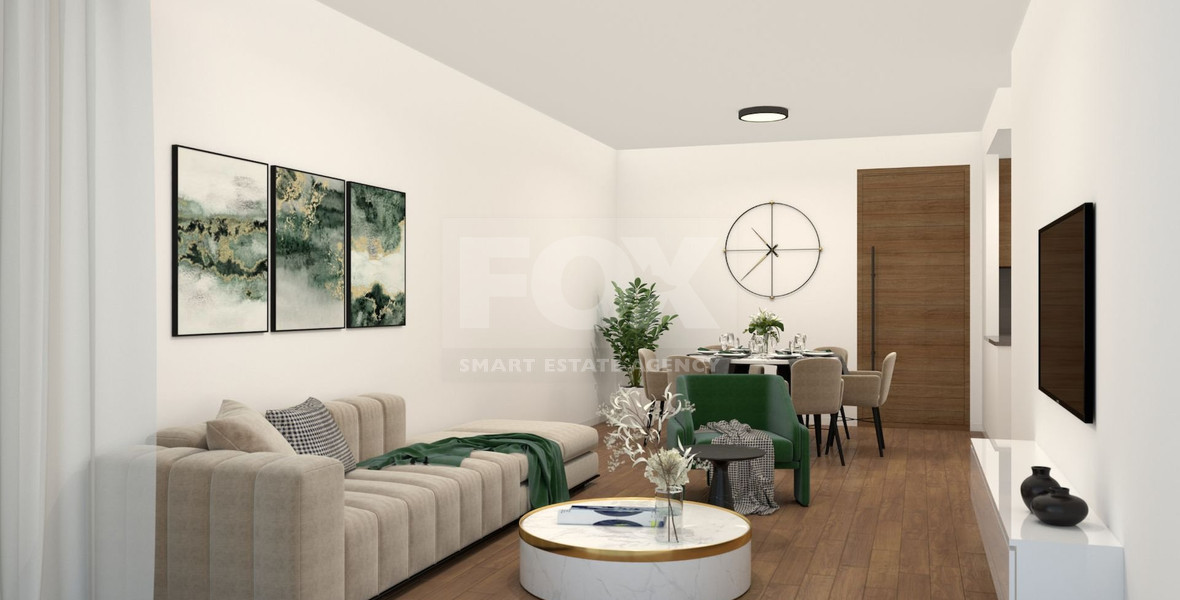 One bedroom apartment in a quiet residential area in Paphos , for sale