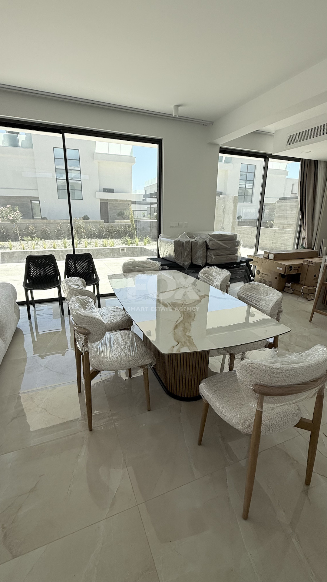 For rent three bedroom Luxury Coastal Villa - Where Elegance Meets Serenity, in Geroskipou in Paphos