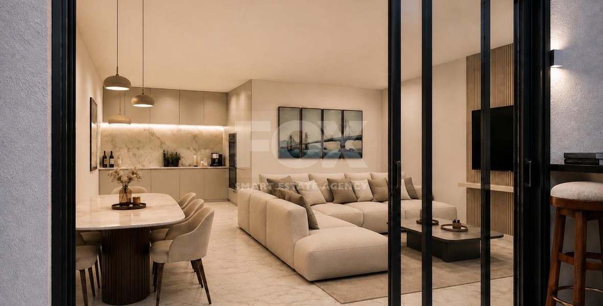 Exclusive three bedroom Whole-Floor Penthouse with Private Veranda in Paphos center, for sale