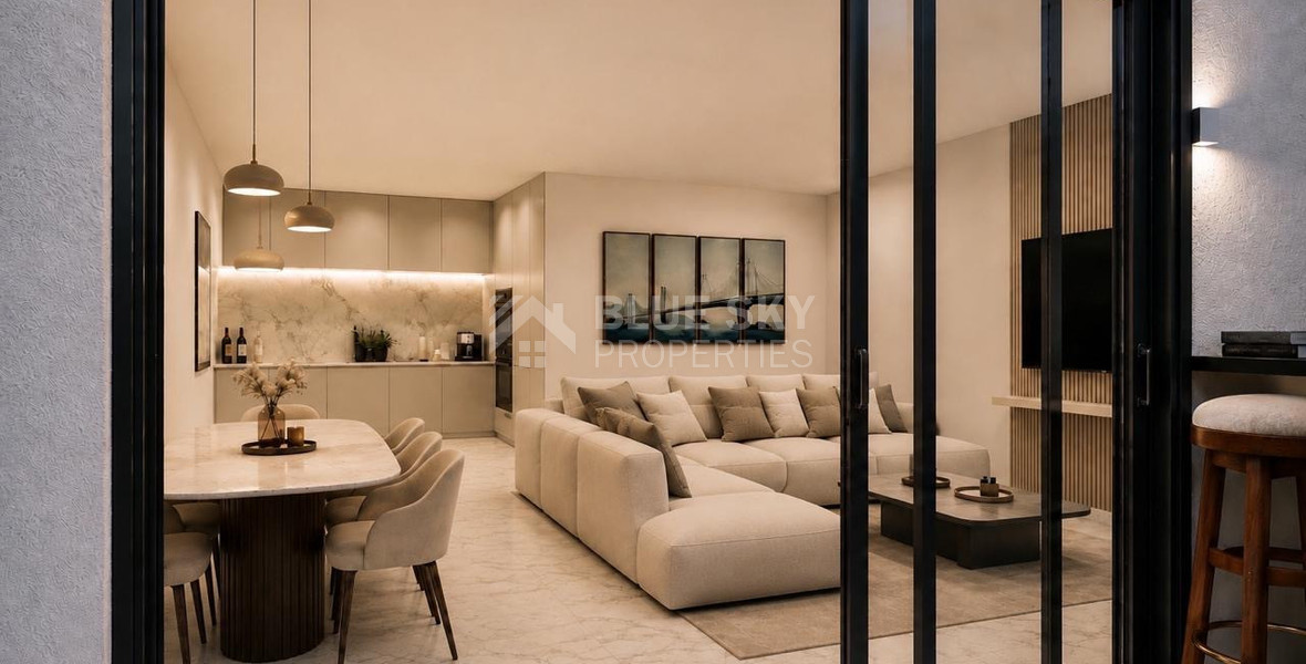 Exclusive three bedroom Whole-Floor Penthouse with Private Veranda in Paphos center, for sale