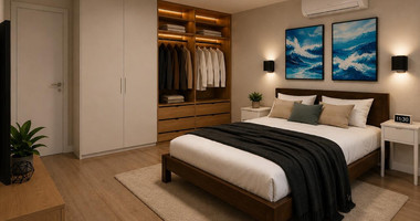 Exclusive three bedroom Whole-Floor Penthouse with Private Veranda in Paphos center, for sale
