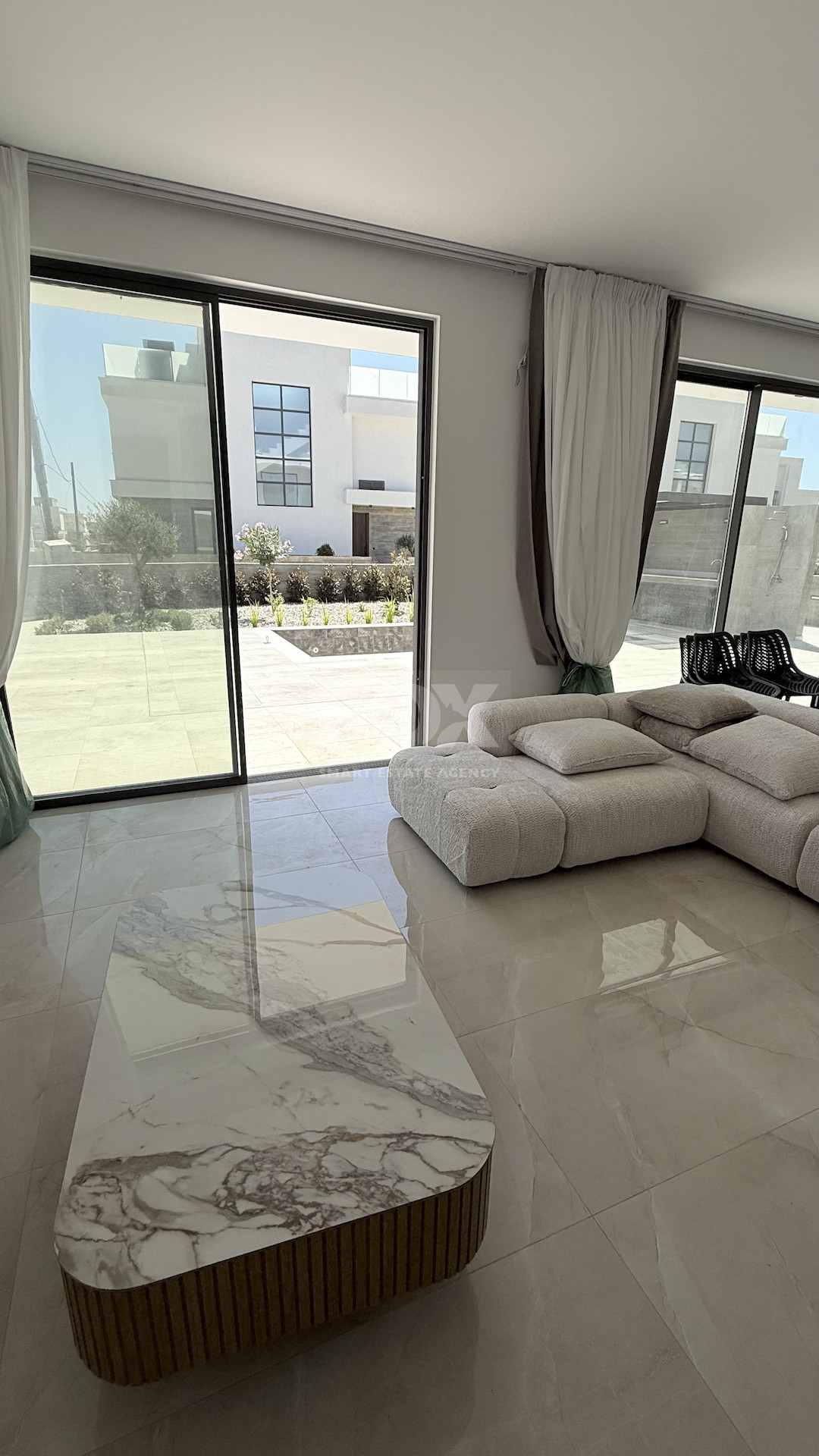 For rent Modern three Bedroom Detached Villa in Geroskipou, in Paphos