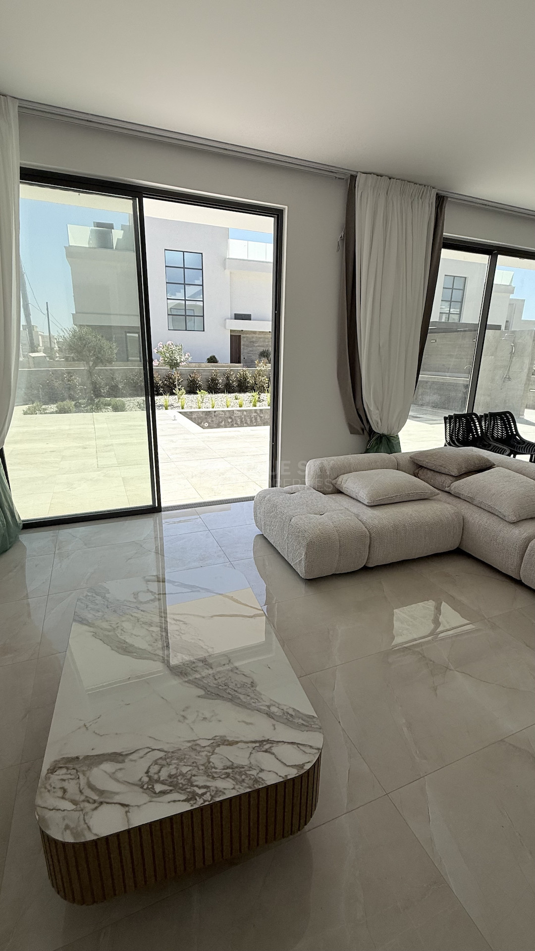 For rent Modern three Bedroom Detached Villa in Geroskipou, in Paphos