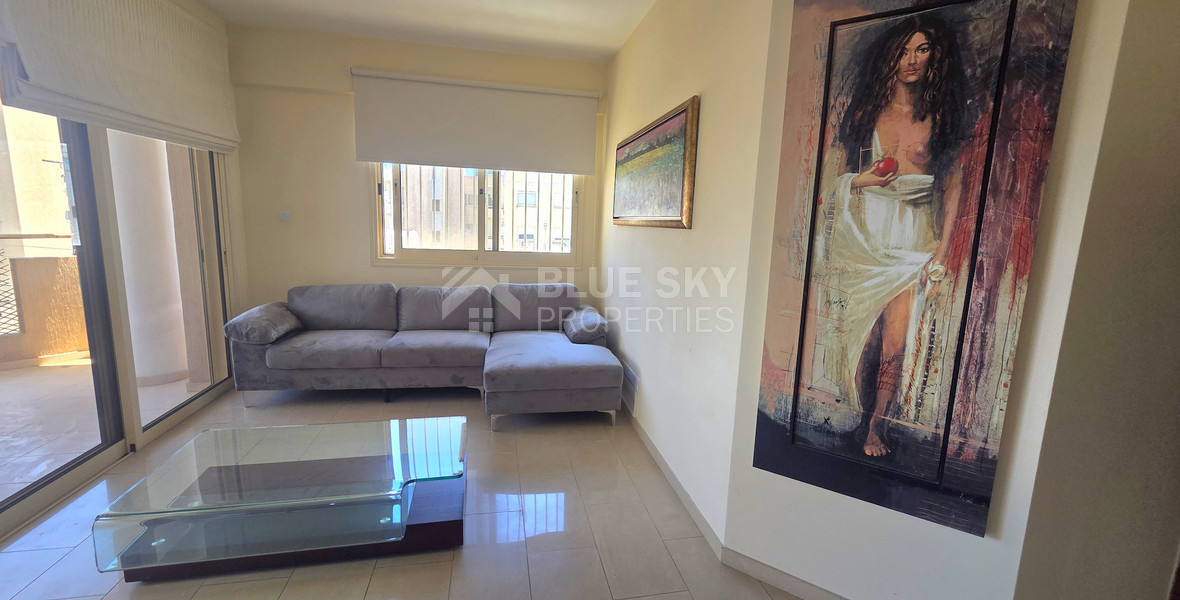 Rare Opportunity – Extra Spacious 208 m² Three-Bedroom Apartment for Rent in Agios Nikolas, Limassol