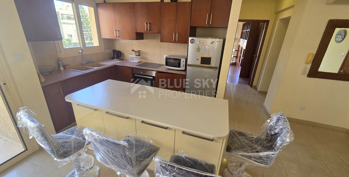 Rare Opportunity – Extra Spacious 208 m² Three-Bedroom Apartment for Rent in Agios Nikolas, Limassol