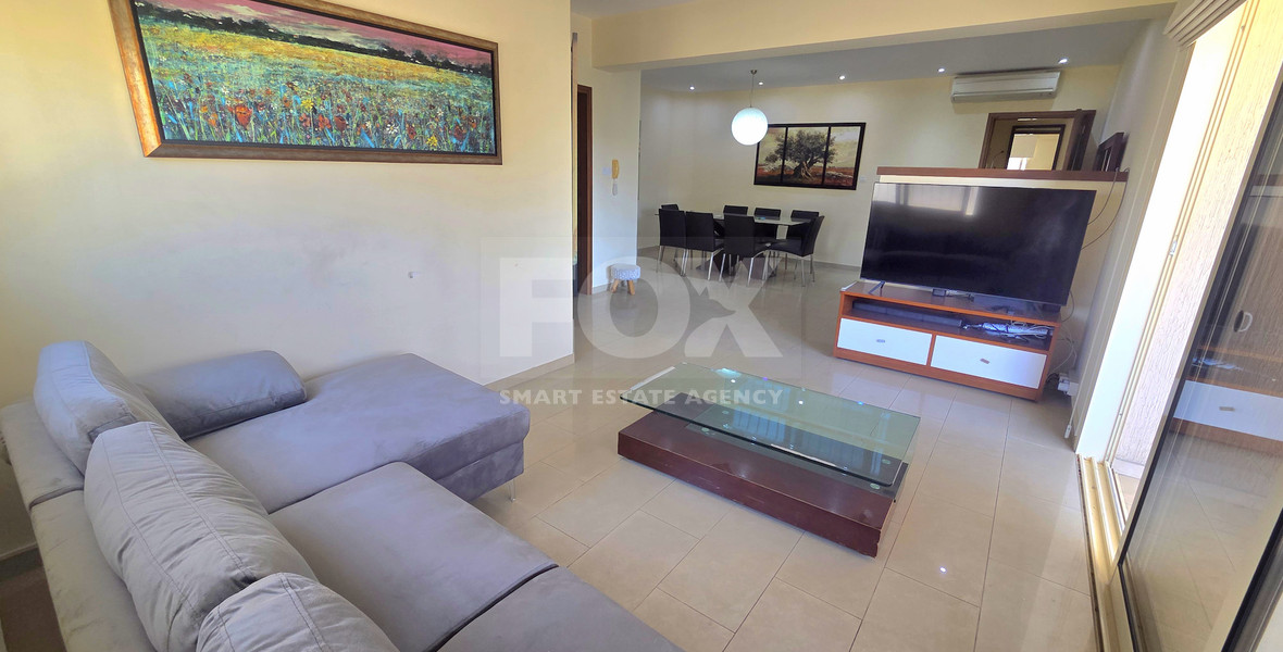 Rare Opportunity – Extra Spacious 208 m² Three-Bedroom Apartment for Rent in Agios Nikolas, Limassol