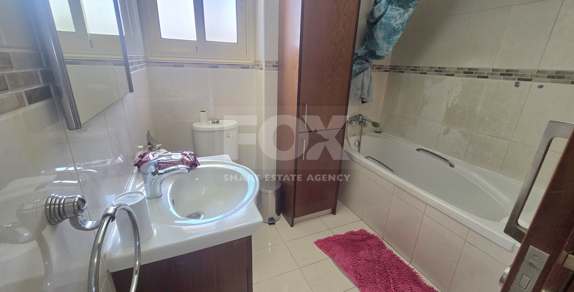 Rare Opportunity – Extra Spacious 208 m² Three-Bedroom Apartment for Rent in Agios Nikolas, Limassol