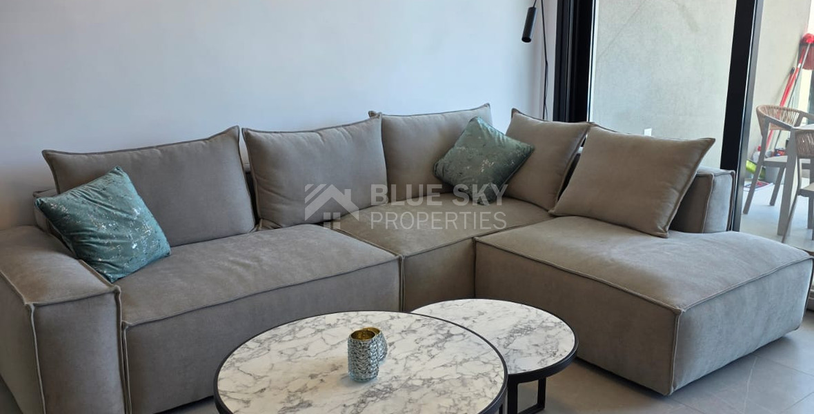 Modern and Spacious Brand New 2-Bedroom Apartment for Rent in Agios Nikolaos, Limassol