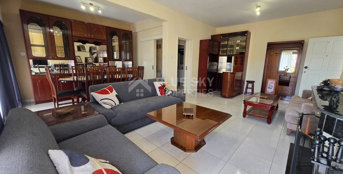 Duplex Three-Bedroom Apartment for Rent in Agios Athanasios